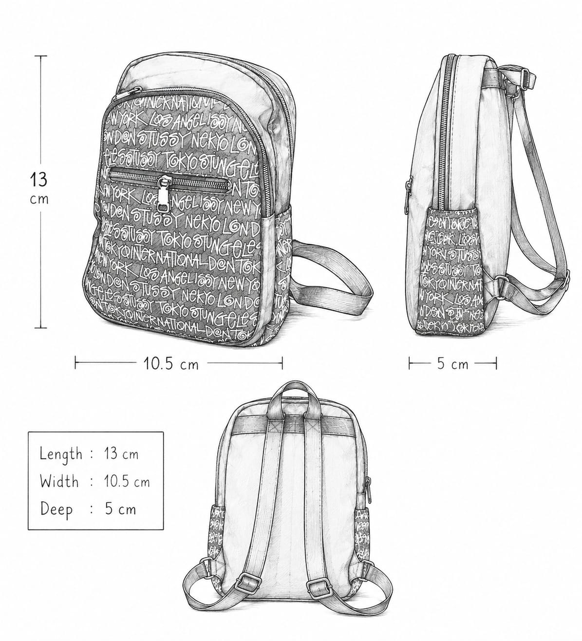 Tropical Splash Kids Backpack