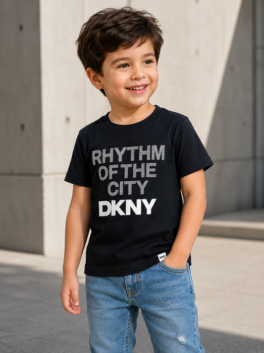 DKNY Boys Premium Graphic T-Shirt