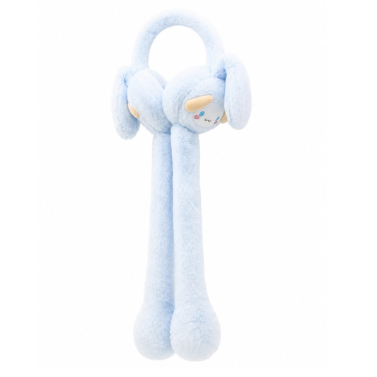 Cute Bunny Plush Earmuffs – Sky Blue