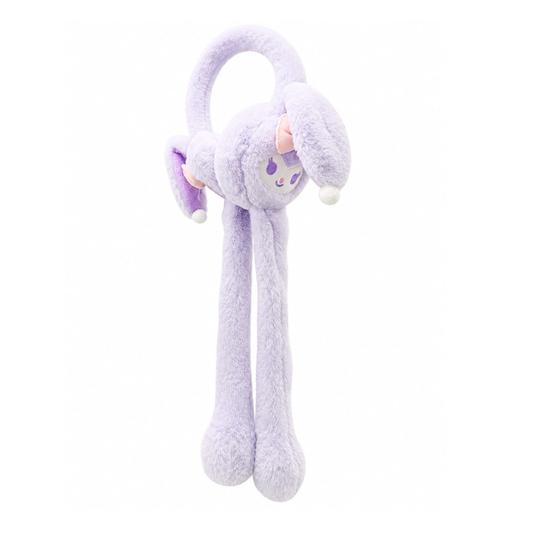 Lavender Bunny Plush Earmuffs