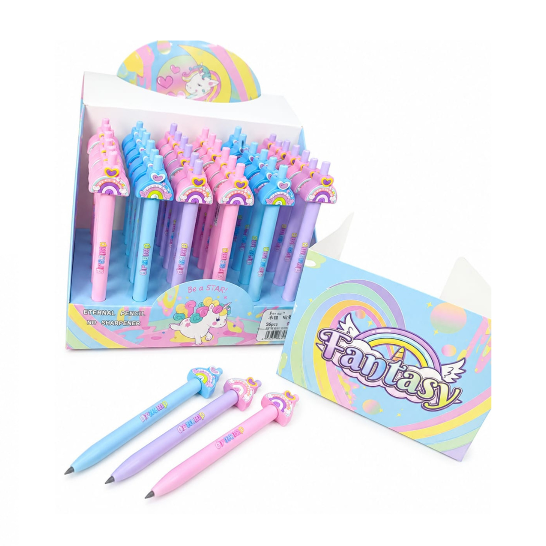 Dreams Unicorn Rainbow Eternal  Infinity Pencil