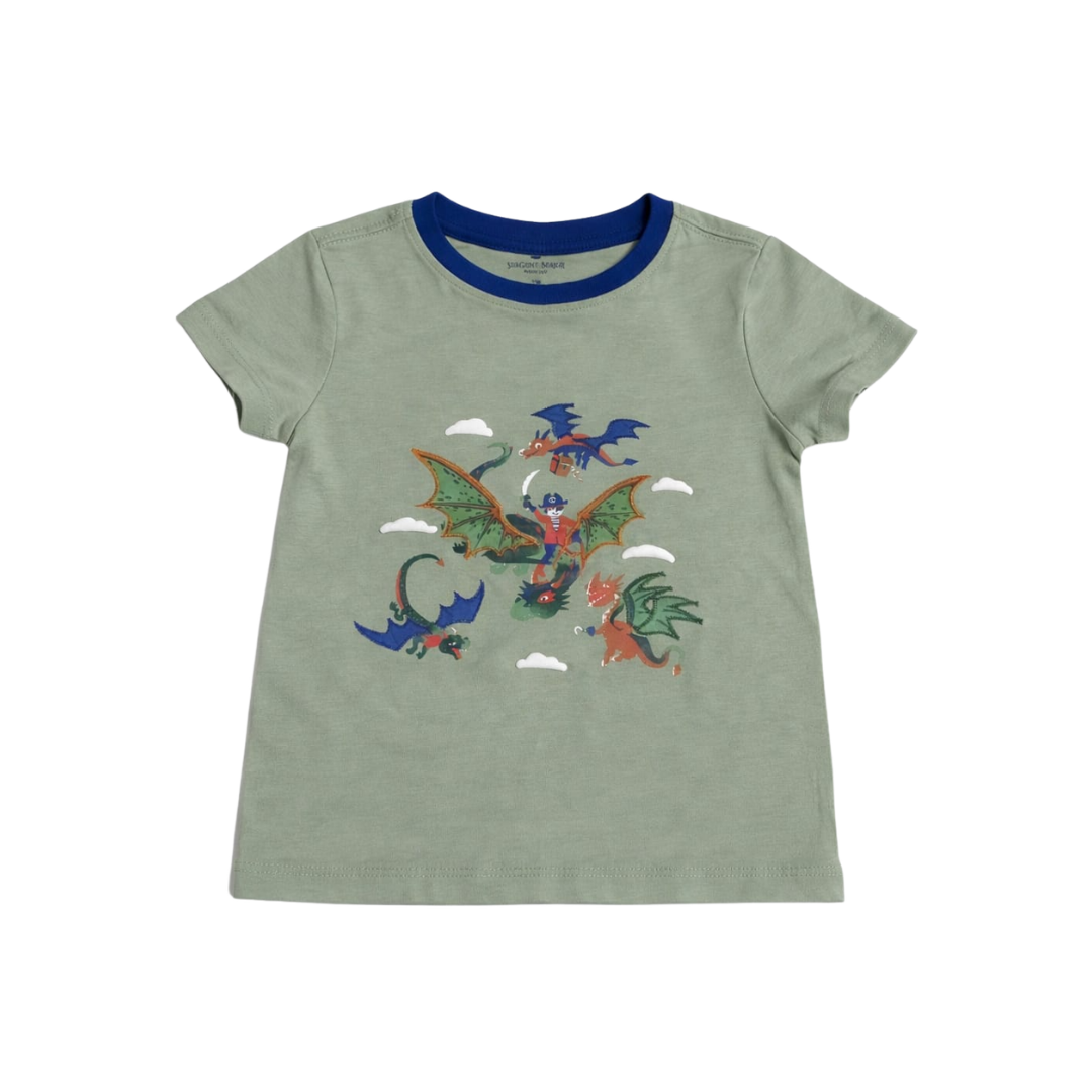 Dragon Adventure Boys Tee Made by Bangladesh