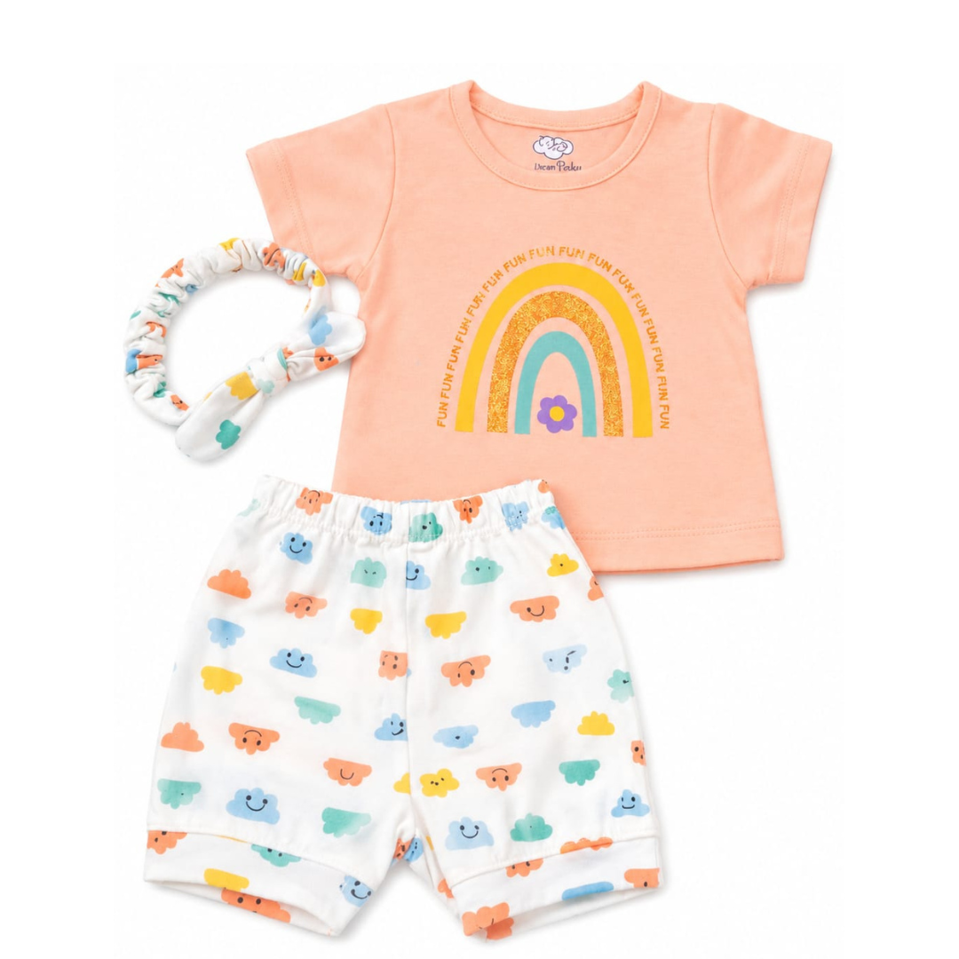 Dream Baby Rainbow 3-Piece Summer Set