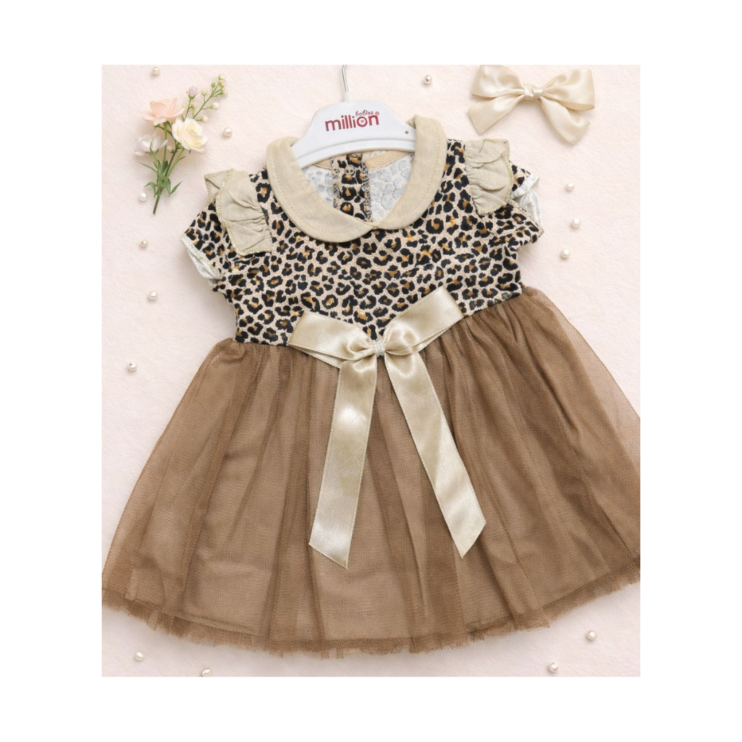 Wild Elegance Tulle Party Dress Made in Turkey