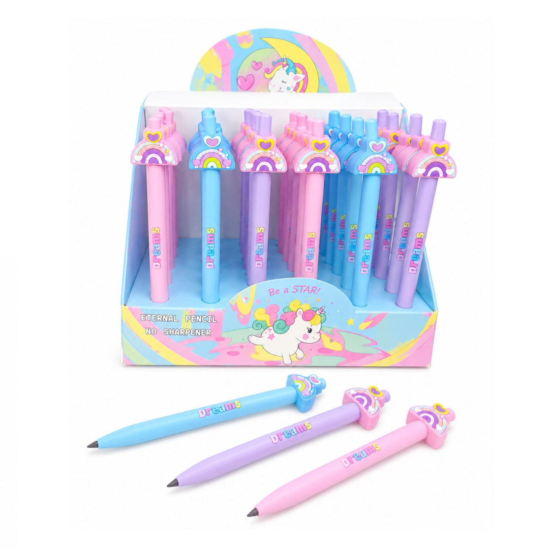 Dreams Unicorn Rainbow Eternal  Infinity Pencil