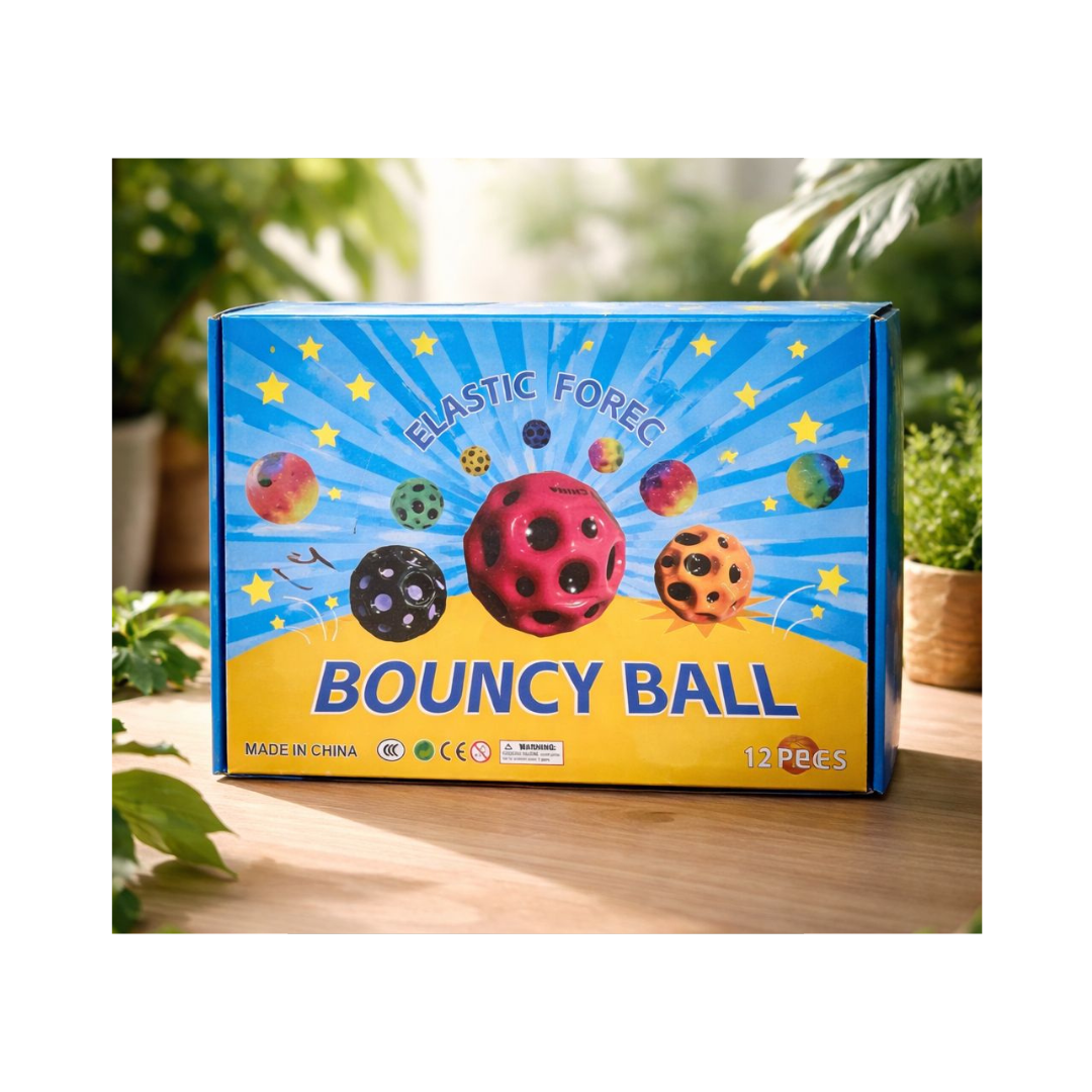 Colorful Galaxy Bouncy Ball