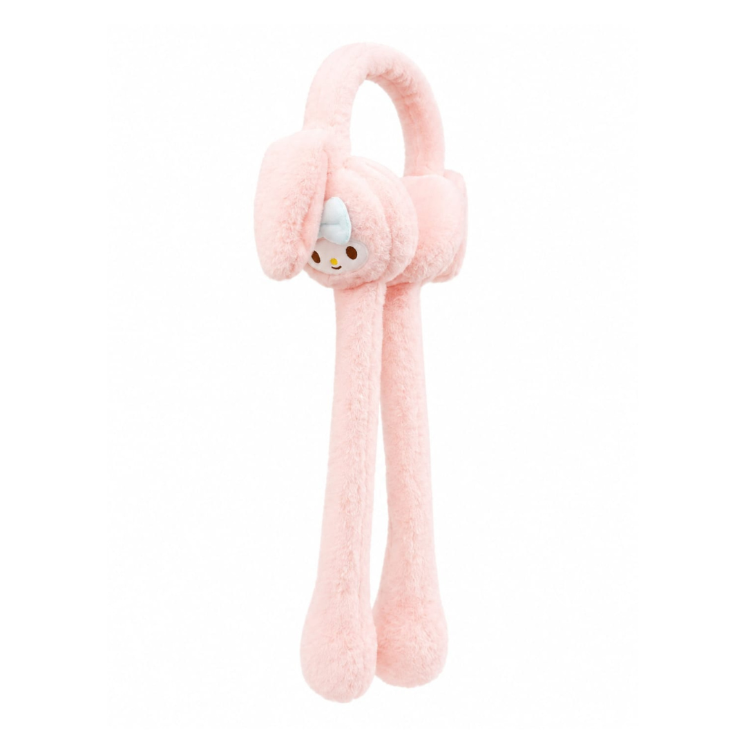 My Melody Plush Earmuffs – Blush Pink