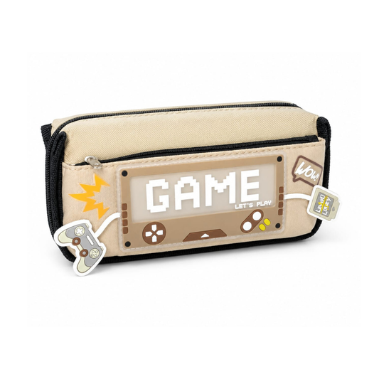 Game Console Design Zipper Pencil Case