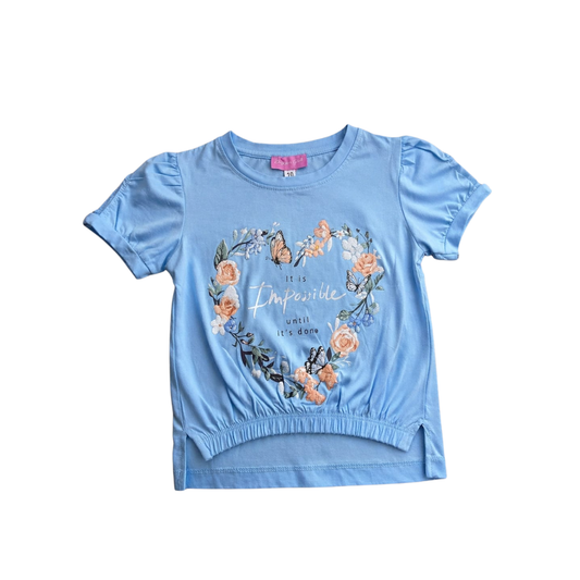 Bloom Heart Girls T-Shirt