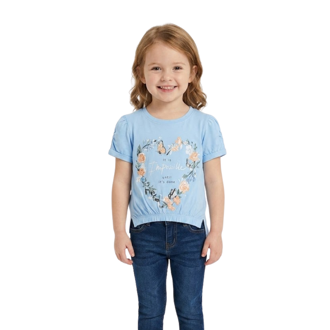 Bloom Heart Girls T-Shirt