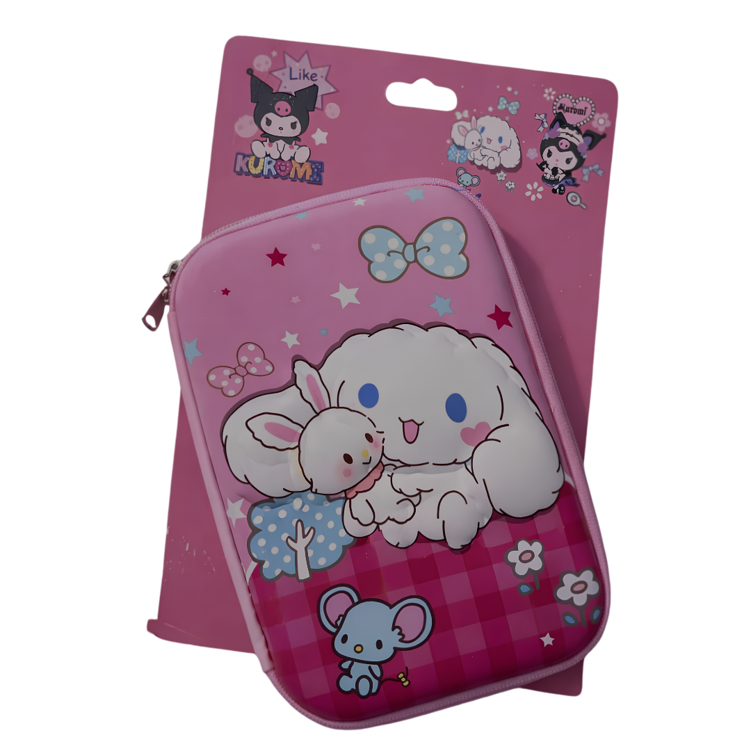 Cinnamoroll Kids Zipper Pencil Case – Pink