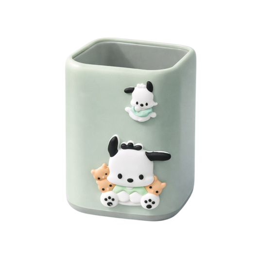 Kawaii Cartoon Desk Organizer Pen Holder