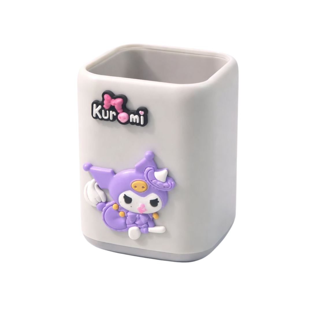 Kawaii Cartoon Desk Organizer Pen Holder
