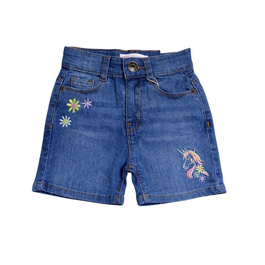 Magical Unicorn Denim Shorts